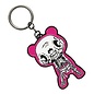 Mori Shack Keychain - Gloomy Bear the Naughty Grizzly - Squeleton in Metal