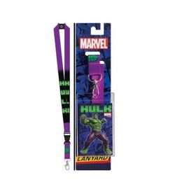 Bioworld Lanière à Clés - Marvel - Hulk avec Porte-Carte