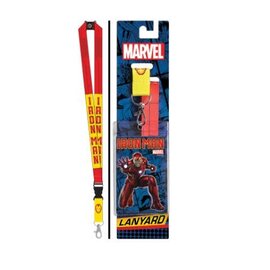 Bioworld Lanyard - Marvel - Iron Man with Cardholder