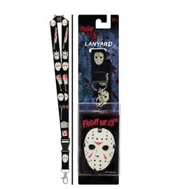 Bioworld Lanyard - Friday The 13th - Jason's Mask with Cardholder