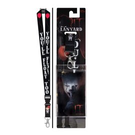 Bioworld Lanyard - IT Chapter Two - Pennywise "You'll Float Too" with Cardholder
