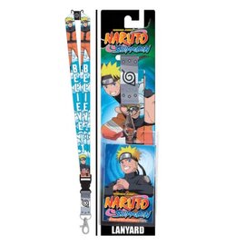 Bioworld Lanyard - Naruto Shippuden - Naruto "Believe it" with Cardholder