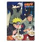 Ata-Boy Enseigne en métal - Naruto Shippuden - Naruto, Kakashi et Iruka Mangent des Ramens