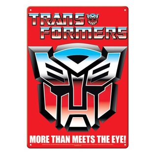 Ata-Boy Tin Sign - Transformers - Autobot