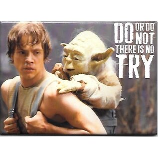 Aquarius Magnet - Star Wars - Luke et Yoda "do or do not, there is no try"