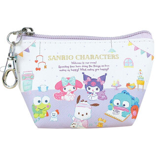 Sanrio Portefeuille - Sanrio Characters - Happiness in my Room Petit Porte-Monnaie Triangulaire