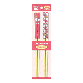 Sanrio Chopsticks - Sanrio Characters - Hello Kitty and Tiny Chum Set of 2 Pairs 21cm