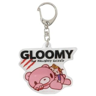 Mori Shack Keychain - Gloomy Bear the Naughty Grizzly - Gloomy and Pity wrestling Acrylic