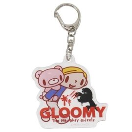 Mori Shack Keychain - Gloomy Bear the Naughty Grizzly - Baby Gloomy and Pity Acrylic