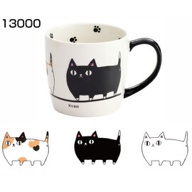 Sankyodai Tasse - Sankyodai - Les Chats Shiro et Mike Neko Prennent une Marche 260ml