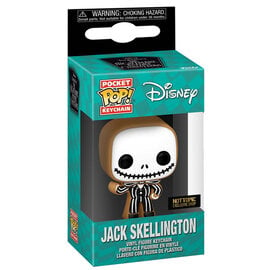 Funko Funko Pocket Pop! Keychain -  Disney The Nightmare Before Christmas - Jack Skellington (Ginger Bread) *Hot Topic Exclusive Drop*