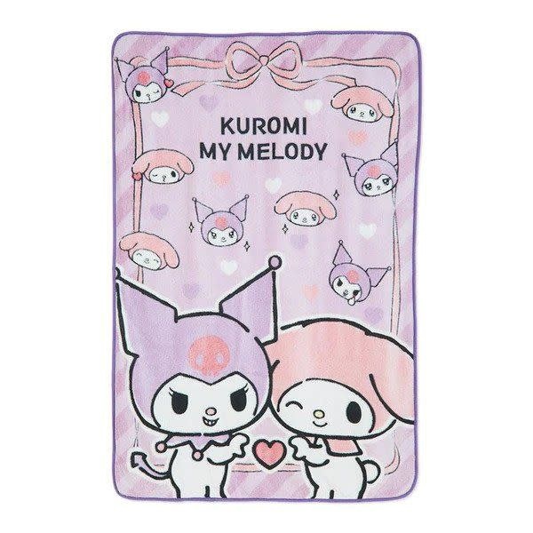 Blanket Sanrio Characters Kuromi and My Melody Plush Throw 40" X 5