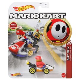 Mattel Jouet - Hot Wheels Nintendo Mario Kart - Shy Guy Standard Kart
