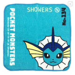 ShoPro Débarbouillette - Pokémon Pocket Monsters - Vaporeon/Showers No.134 Petite Towel 20x20cm