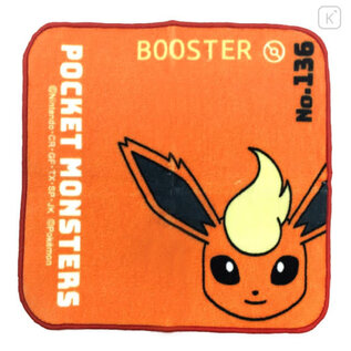 ShoPro Débarbouillette - Pokémon Pocket Monsters - Flareon/Booster No.135 Petite Towel 20x20cm
