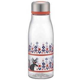 Skater Travel Bottle - Studio Ghibli Kiki Delivery's Service - Jiji and Flowery Quilting 500ml