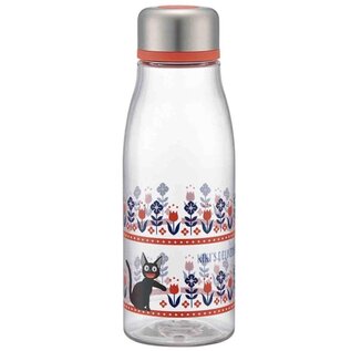 Skater Bouteille de voyage - Studio Ghibli Kiki la Petite Sorcière - Jiji et Courtepointe à Fleurs 500ml