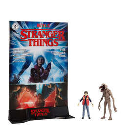 McFarlane Figurine - Stranger Things - Will Byers et Demogorgon avec BD en Anglais
