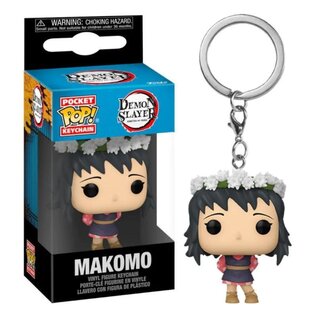 Funko Funko Pocket Pop! Keychain - Demon Slayer - Makomo (Flower Headdress)