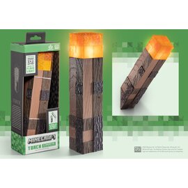 Noble Collection Toy - Minecraft - Torch Illuminating Collector Replica