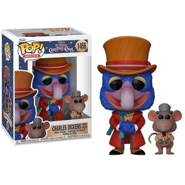 Funko Funko Pop! Movies - Disney The Muppet Christmas Carol - Charles Dickens with Rizzo 1456