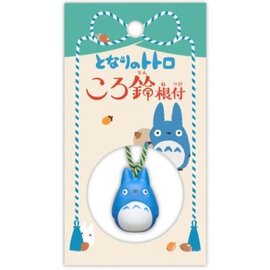Ensky Studio Keychain - Studio Ghibli My Neighbor Totoro - Totoro Blue with Small Bell