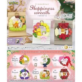 Re-Ment Boîte Mystère - Pokémon Pocket Monsters - Wreath Collection Happiness Wreath