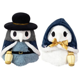 Squishable Peluche - Squishable - Mini Plague Doctor et Nurse Glacials Ensemble de 2 7"