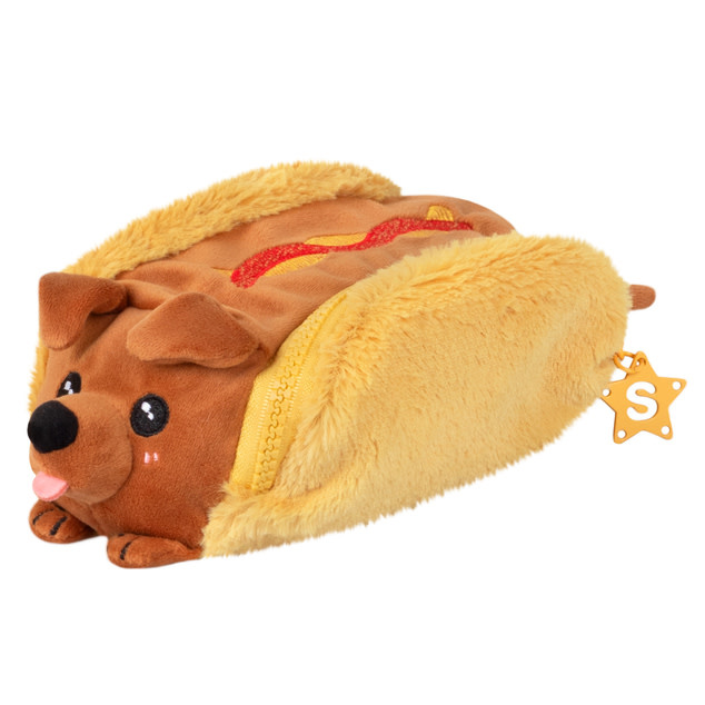 Pouch - Squishable - Teckel Hot Dog Plush Pencil Case - Chez Rhox Geek Stop