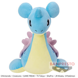 Banpresto Peluche - Pokémon Pocket Monsters - Lapras/Rapurasu Mecha Mofugutto Color Selection Blue 13"