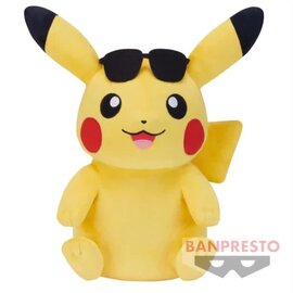 Banpresto Plush - Pokémon Pocket Monsters - Pikachu with Sun Glasses Mecha Mofugutto 13"