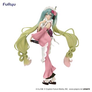 Furyu Figurine - Hatsune Miku 初音ミク- Exceed Creative Matcha Green Tea Parfait "Another Color" 8"