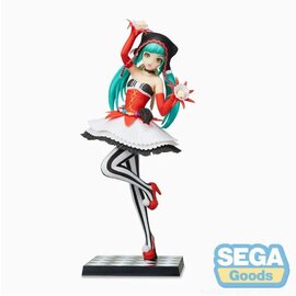 Sega Figurine - Hatsune Miku 初音ミク- Project Diva Arcade Future Tone Pierretta SPM 8"