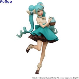 Furyu Figurine - Hatsune Miku 初音ミク- SweetSweets Choco Mint 8"