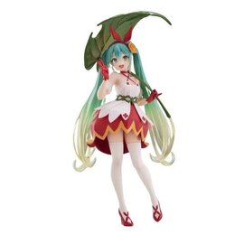 Sega Figurine - Hatsune Miku 初音ミク- Wonderland Thumbelina 8"