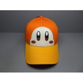 Bioworld Baseball Cap - Nintendo Kirby - Waddle Dee Face Orange Snapback Adjustable