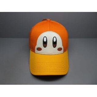 Bioworld Casquette - Nintendo Kirby - Visage de Waddle Dee Orange Snapback Ajustable