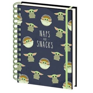 Pyramid America Carnet de Notes - Star Wars The Mandalorian - Grogu Naps and Snacks