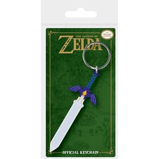 Pyramid International Keychain - The Legend of Zelda - Master Sword Rubber