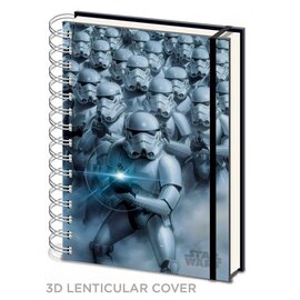 Pyramid America Notebook - Star Wars - Stormtrooper Lenticular 3D