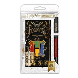 Pyramid International Carnet de Notes - Harry Potter - Ensemble Cadeau avec Porte-Clé en Métal et Stylo à Citation