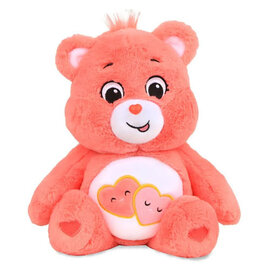 Basic Fun! Plush - Care Bears - Love-a-Lot bear 14"