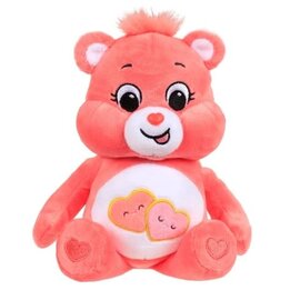 Basic Fun! Plush - Care Bears - Love-a-Lot bear 9"