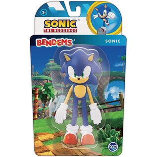 TCG Figurine - Sonic the Hedgehog - Sonic Bend-Ems 4"