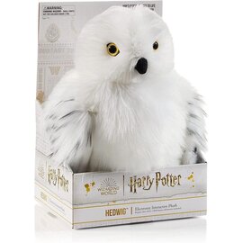 Noble Collection Peluche - Harry Potter - Hedwige Interactive et Électronique 12"