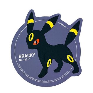 ShoPro Tapis de Souris - Pokémon Pocket Monsters - Umbreon/Blacky No.197 Rond