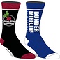 Bioworld Socks - The Office - Schrute Farms and Dunder Mifflin Pack of 2 Pairs Crew