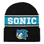 Bioworld Toque - Sonic the Hedgehog - Sonic Face Embroided Black, White and Blue