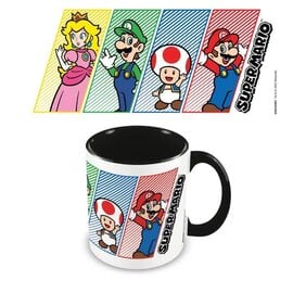 Pyramid International Mug - Nintendo Super Mario - Mario, Luigi, Peach and Toad 11oz