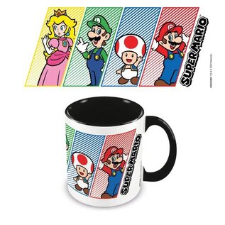 Pyramid International Mug - Nintendo Super Mario - Mario, Luigi, Peach and Toad 11oz